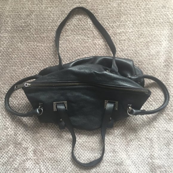 Kenneth Cole Pebbled Leather Shoulder Bag - Picture 2 of 14